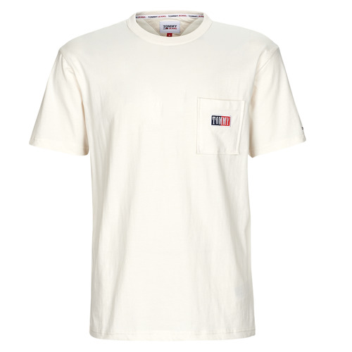Tommy Jeans - TJM CLSC TIMELESS TOMMY TEE - Blanc