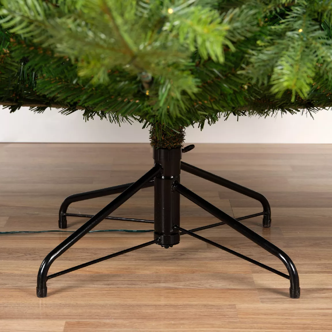 Sapin de Noël artificiel lumineux 400 LED H180 cm Glorious Vert sapin