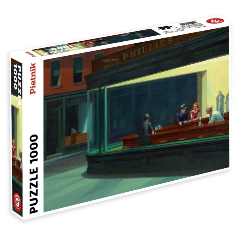 1000 pièces HOPPER - NIGHTHAWKS