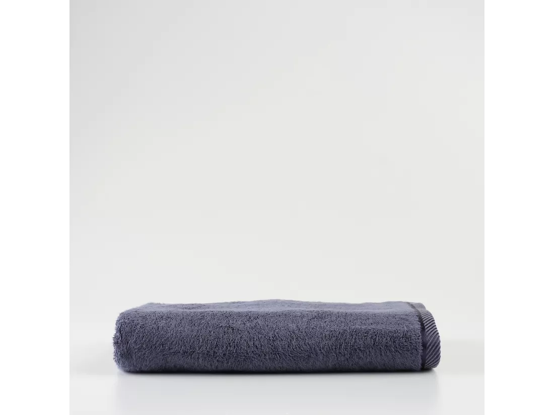 Serviette de Bain Bambou Bleu Foncé 70x130 cm