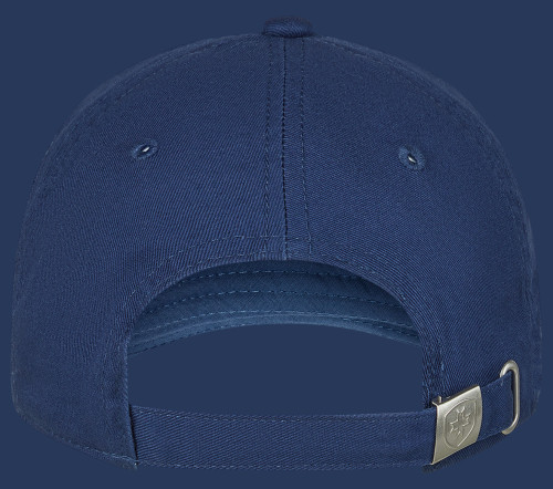 Promotion Baseballcap Baumwolle, Jeansblue/Anthracite/Jeansblue