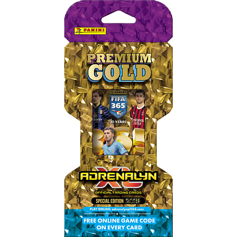 FIFA 365 AdrenalynXL 2025 Premium Gold Booster samlekort