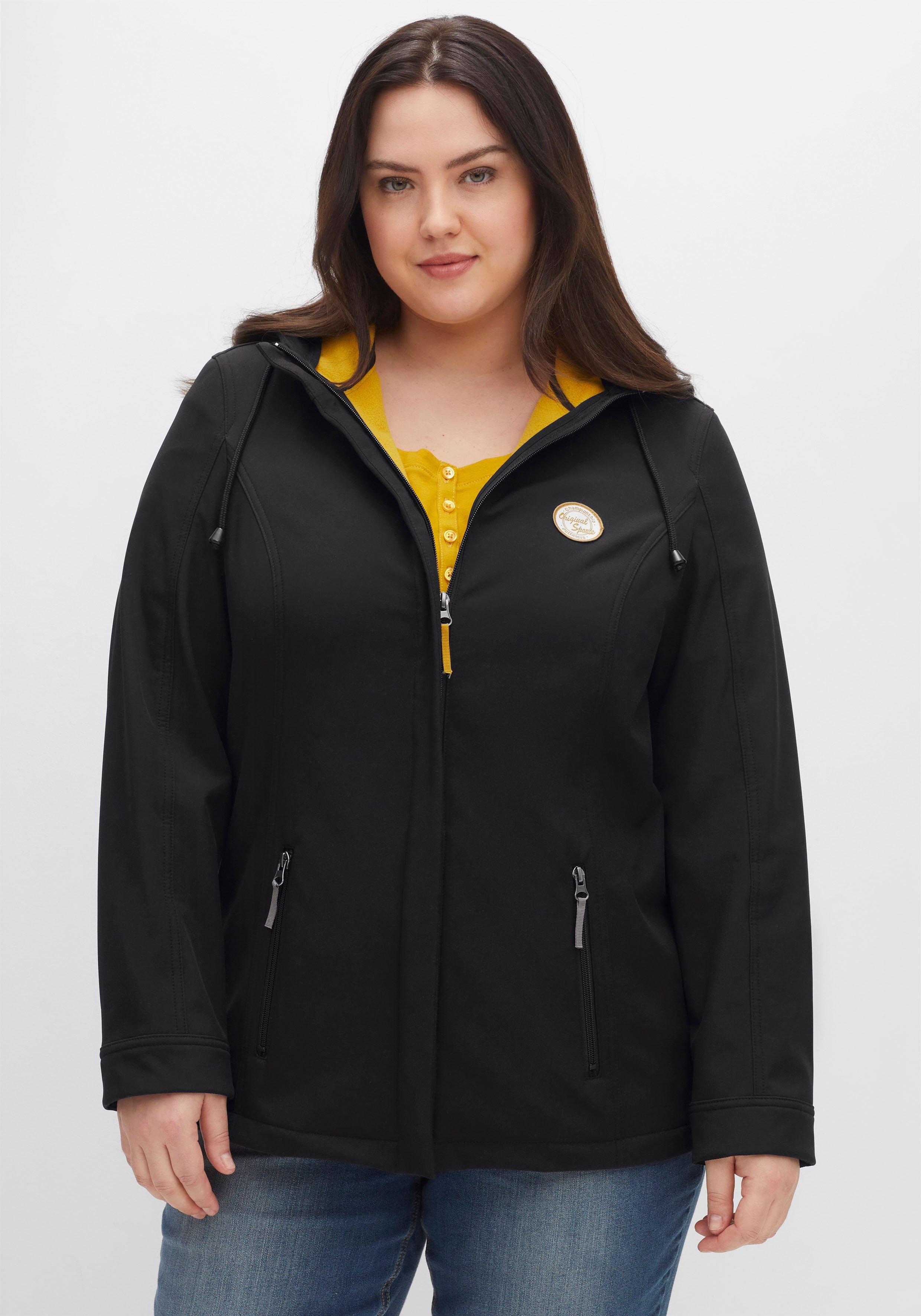 Softshell-Jacke mit Fleece-Innenseite