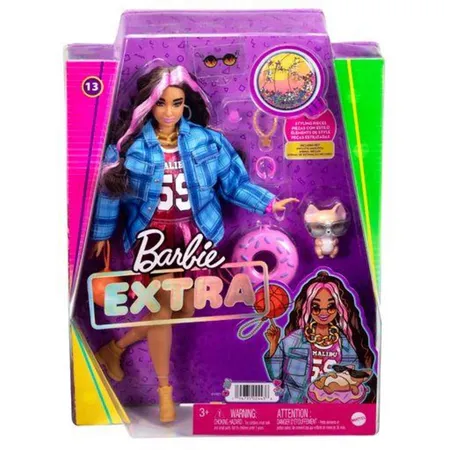 Barbie Extra Puppe Basketball Jersey, Anziehpuppe, Modepuppe