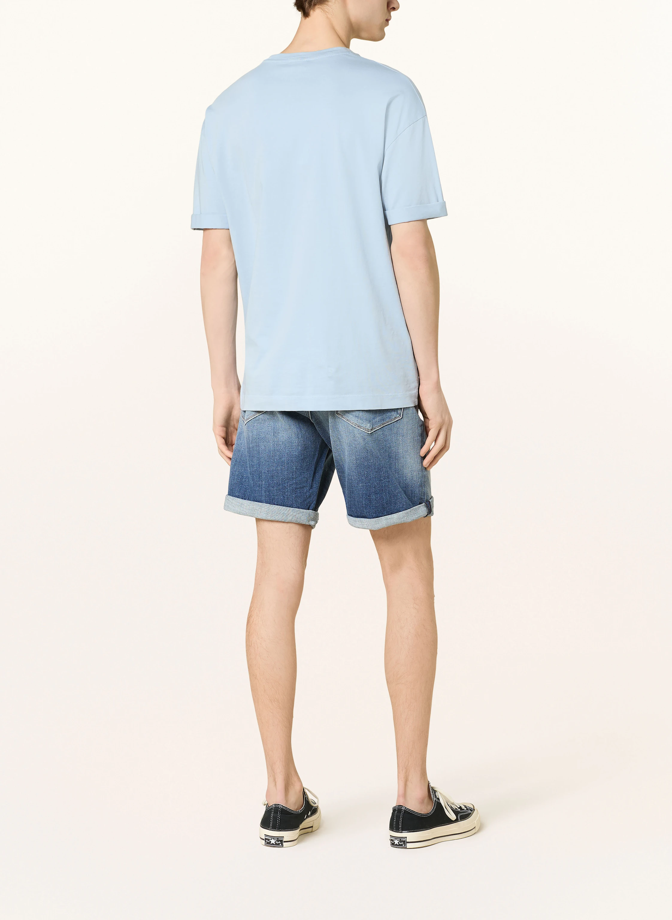 REPLAY Jeansshorts Tapered Fit