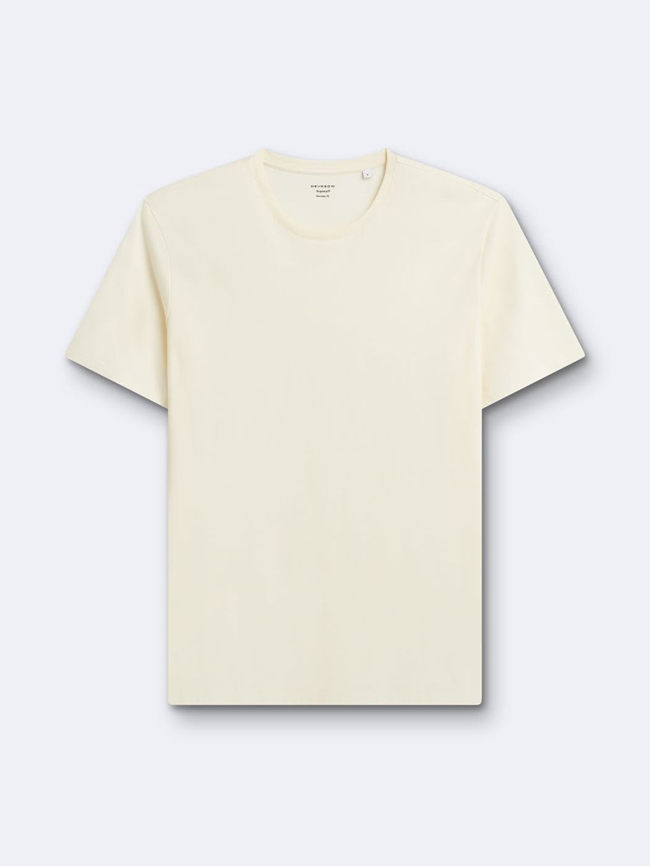 Tee-shirt en coton supima® uni