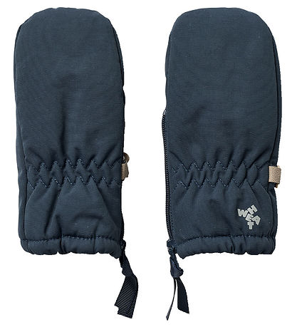 Wheat Fäustlinge m. Reißverschluss - Tech - Dark Blue