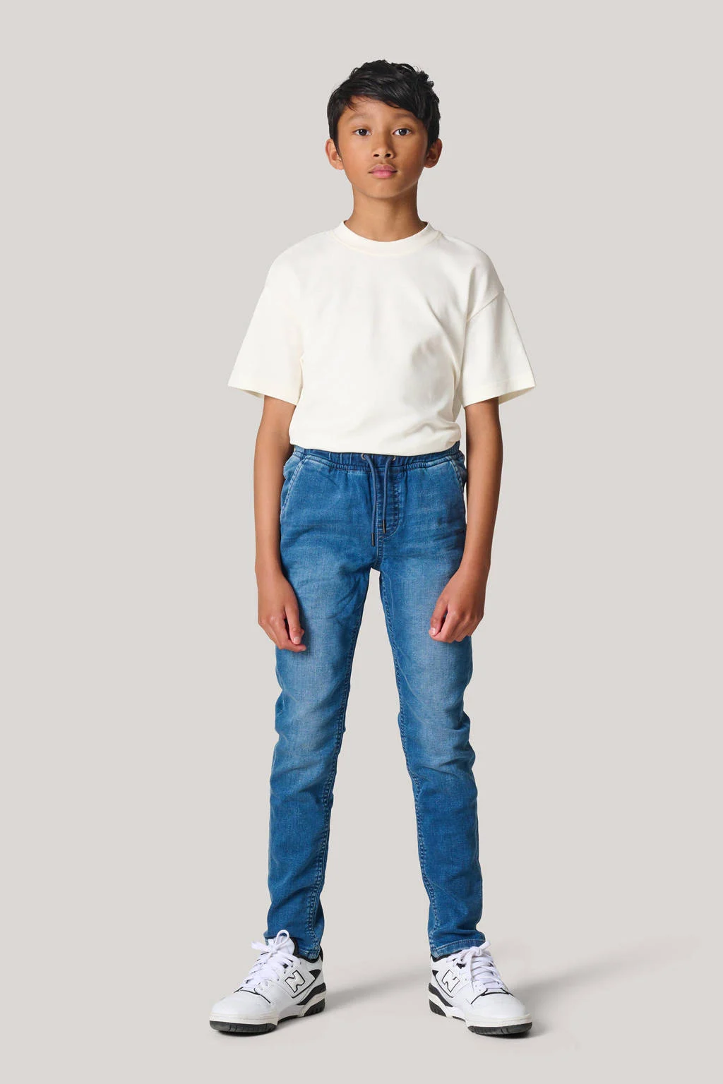 Shoeby denim jogger mediumstone