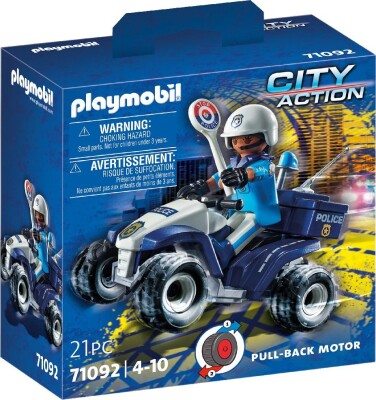 Playmobil City Action - Politi Speed Quad - 71092