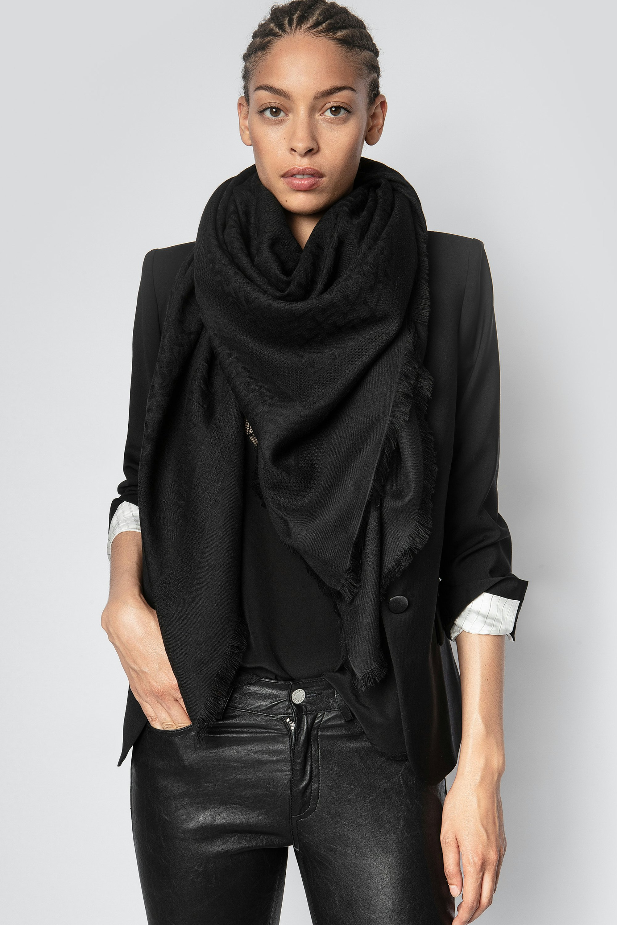 Foulard Glenn ZV Initiale