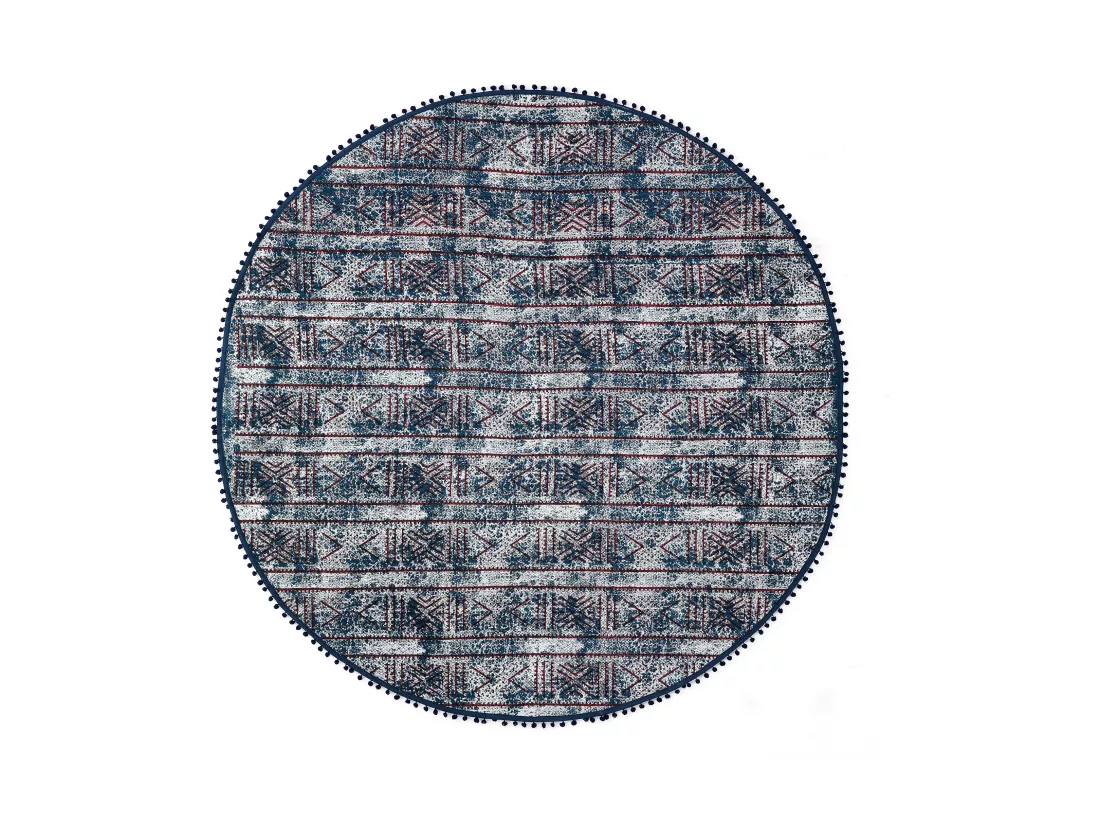 Tapis YANTRA KILIM ROUND