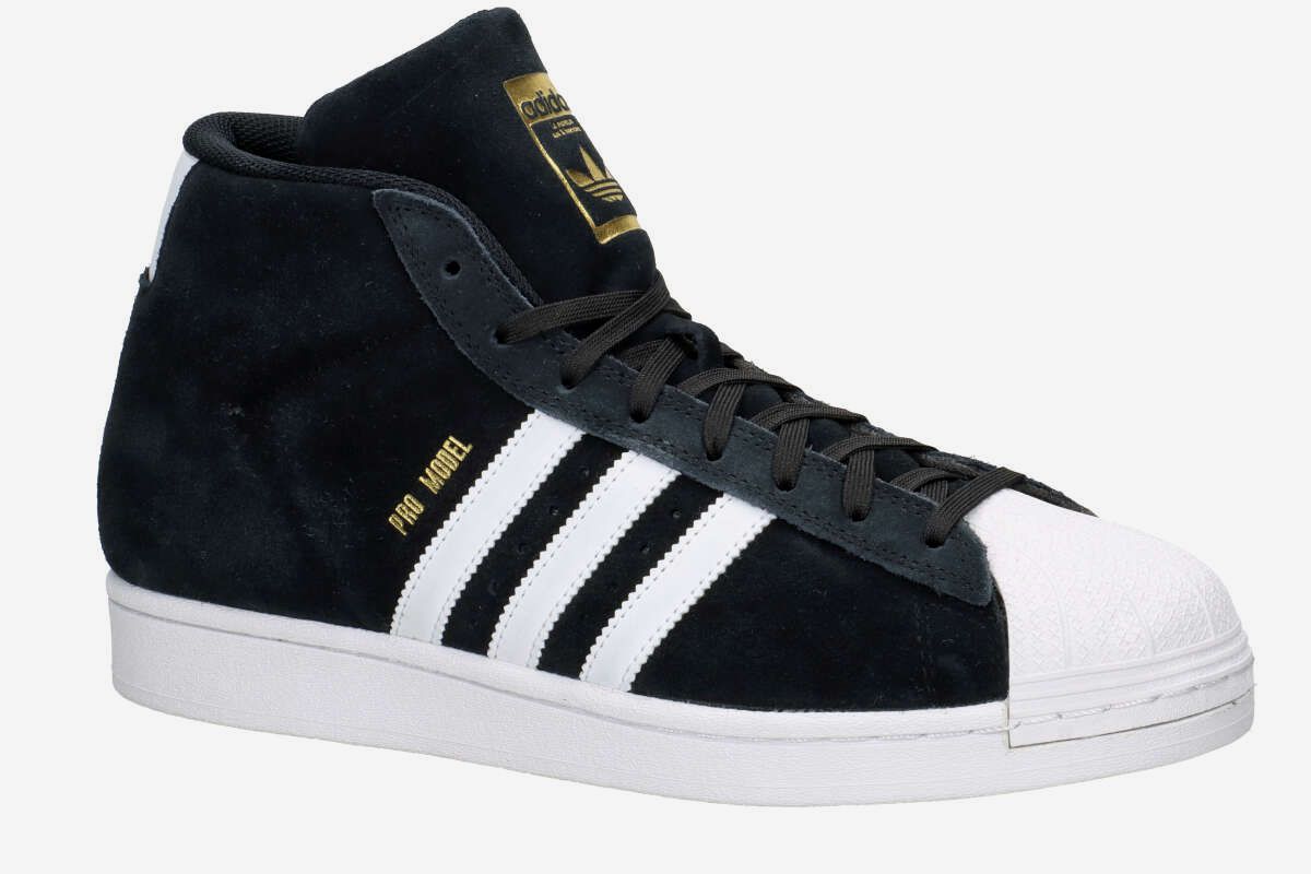 adidas Skateboarding Pro Model ADV Schuh (core black white white gold)