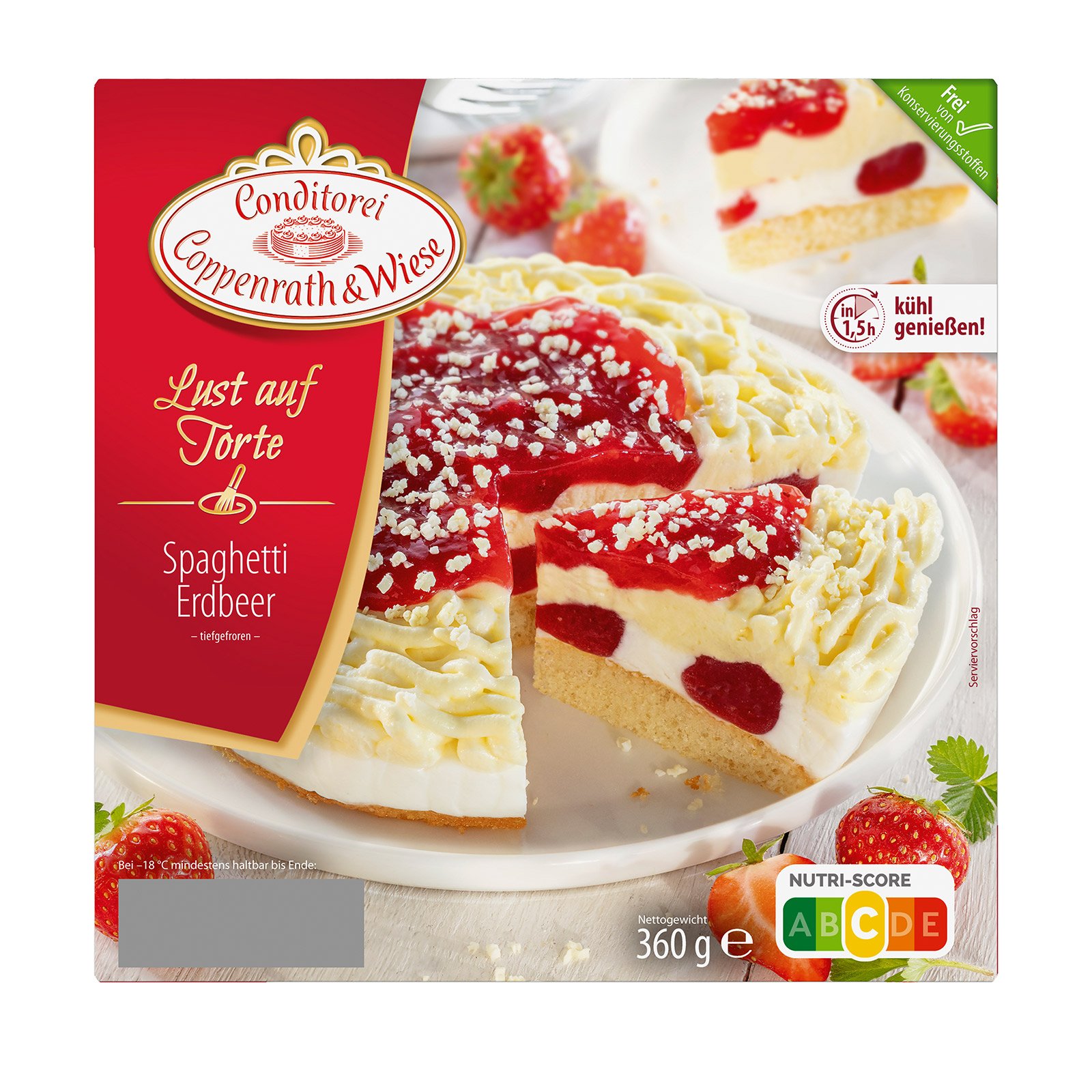 Coppenrath & WieseSpaghetti-Erdbeer-Torte