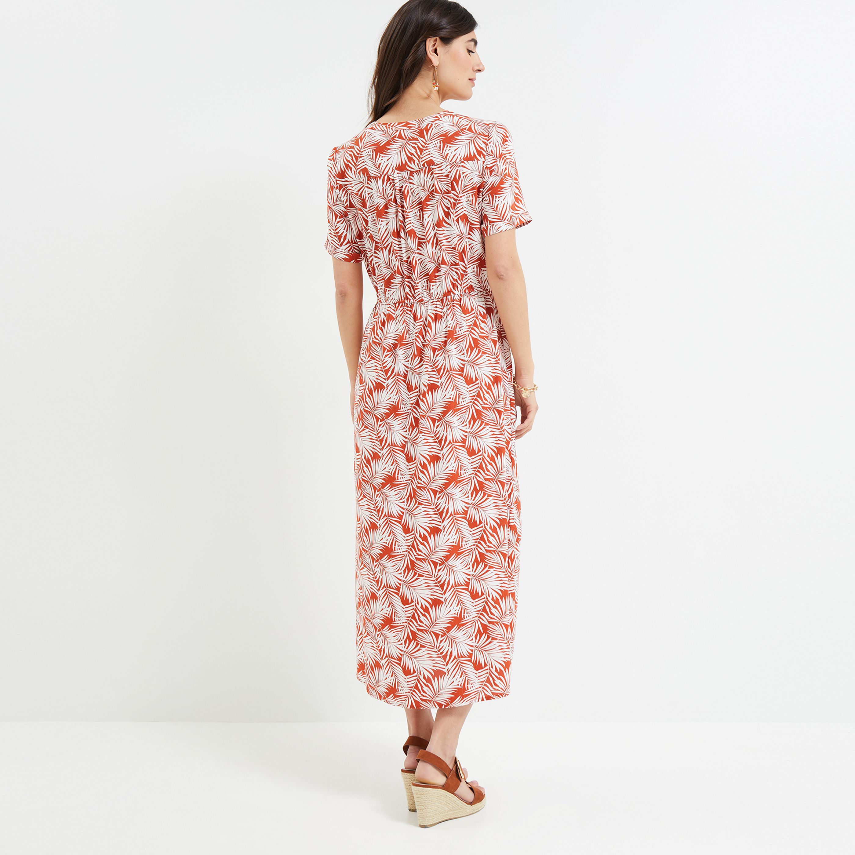 Robe longue femme - CAMEL