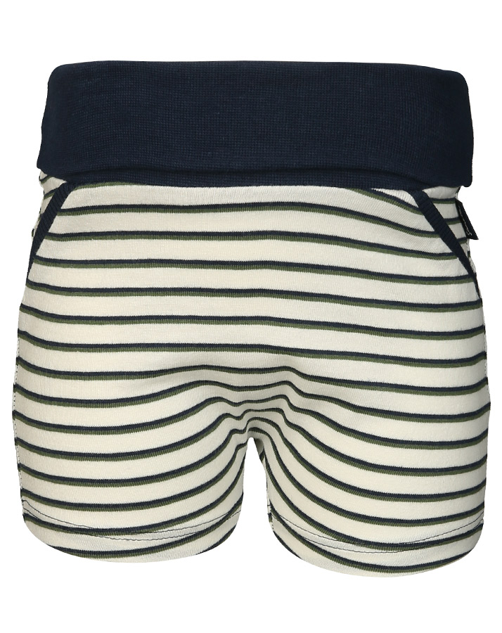 Shorts STRIPES in weiß/blau