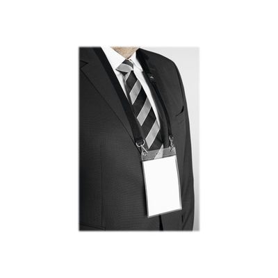 Durable - 10 Portes badge événementiel A6 - avec lacet textile