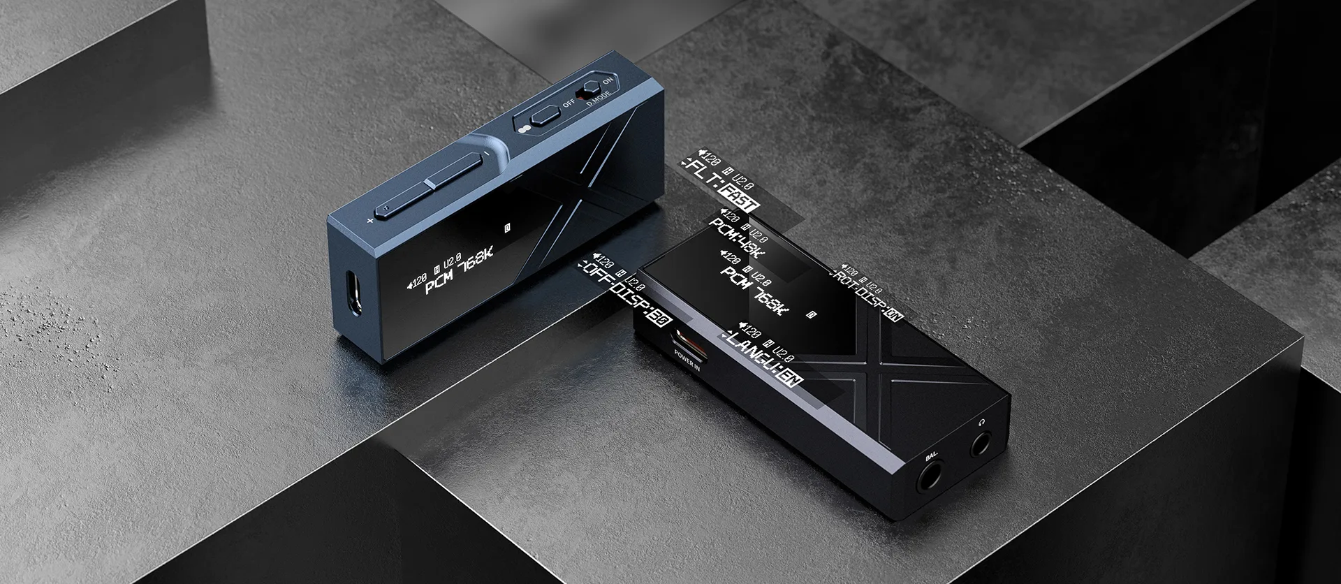 Fiio KA17 Bleu DAC Audio portables