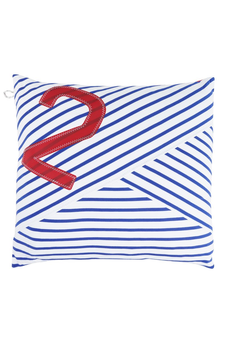 Coussin rayé 50x50 - Sailbags