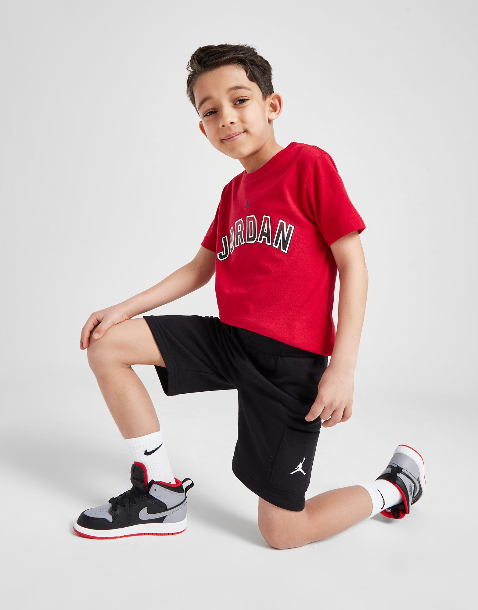 Jordan Ensemble T-shirt/Short Type Fade Enfant