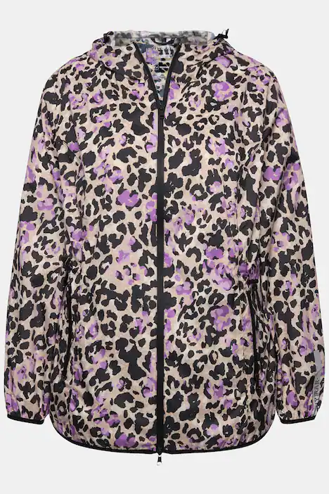 Regenjacke, leicht, wasserdicht, klein verstaubar, schwarz