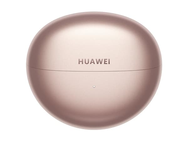 Huawei FreeClip - True wireless-hodetelefoner med mikrofon - åpent øre - over-øret-montering - Bluetooth - rosagull