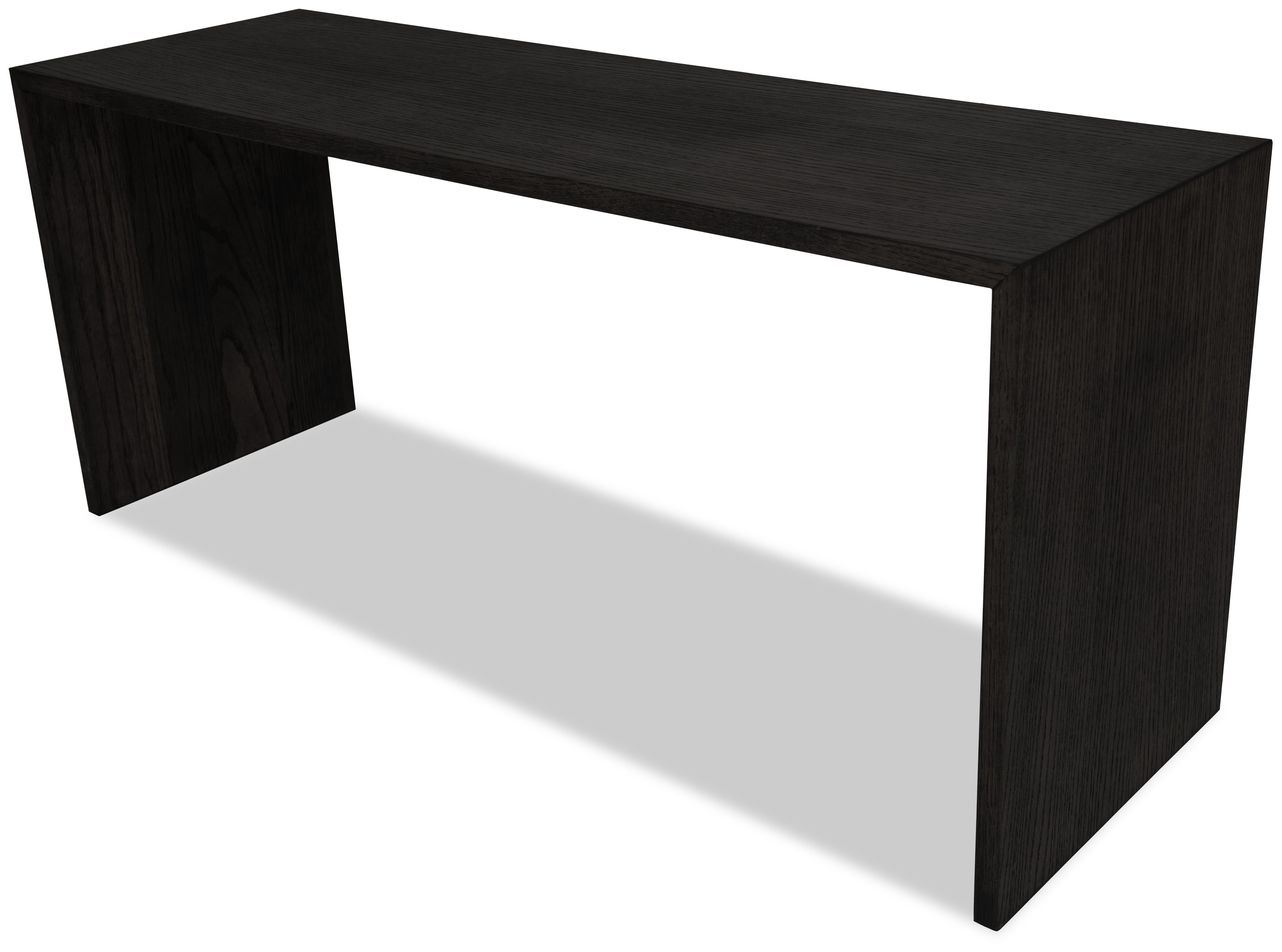 Salontafel zwart Felix B109 x D35 x H47 cm