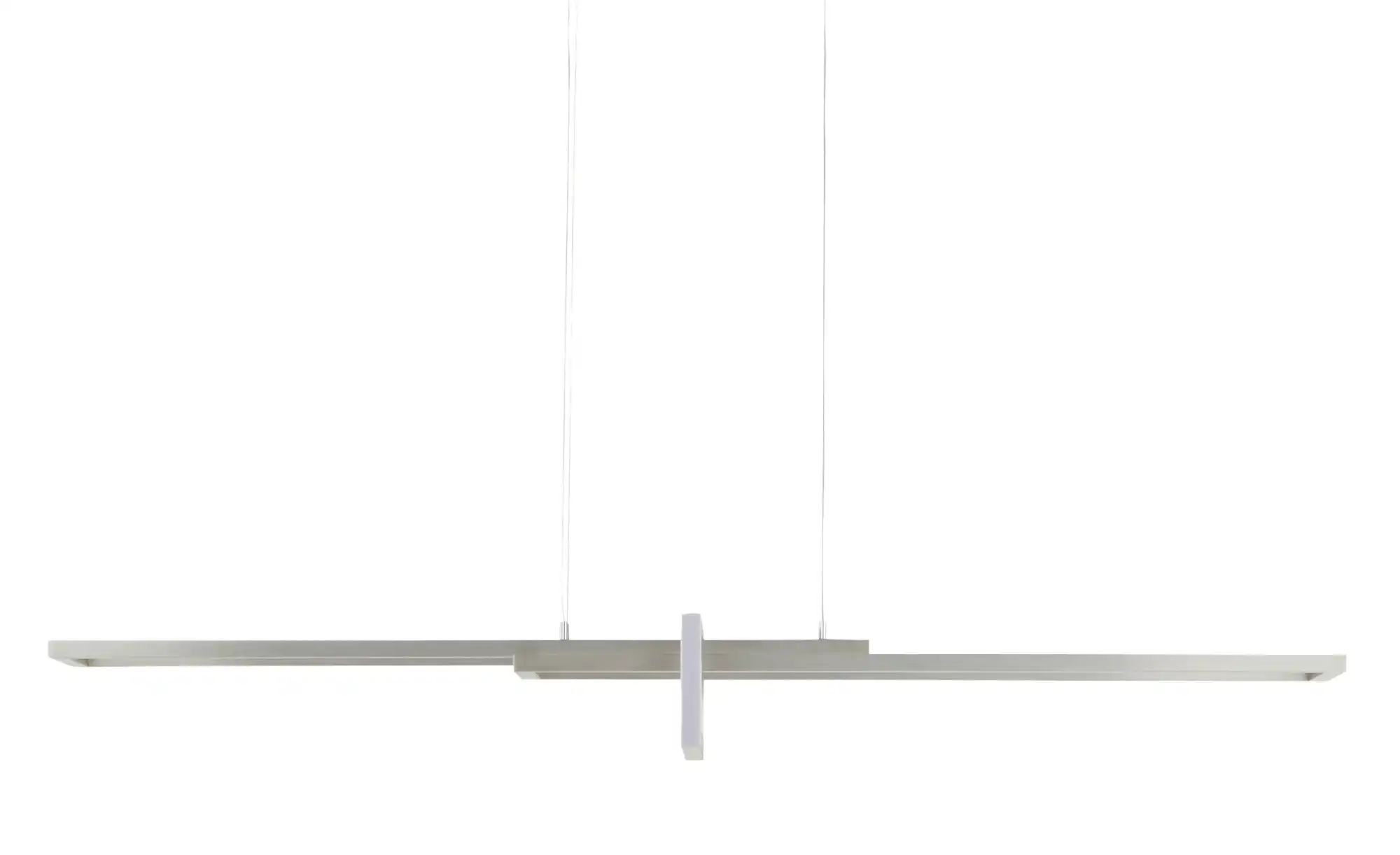 Trio LED-Pendelleuchte, Nickel matt, ´geometrisch`