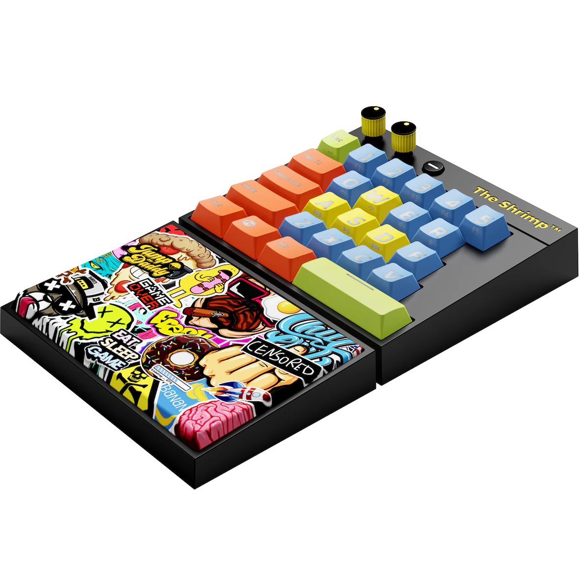 The Shrimp Model 1 mekanisk gamingtastatur (bomber)