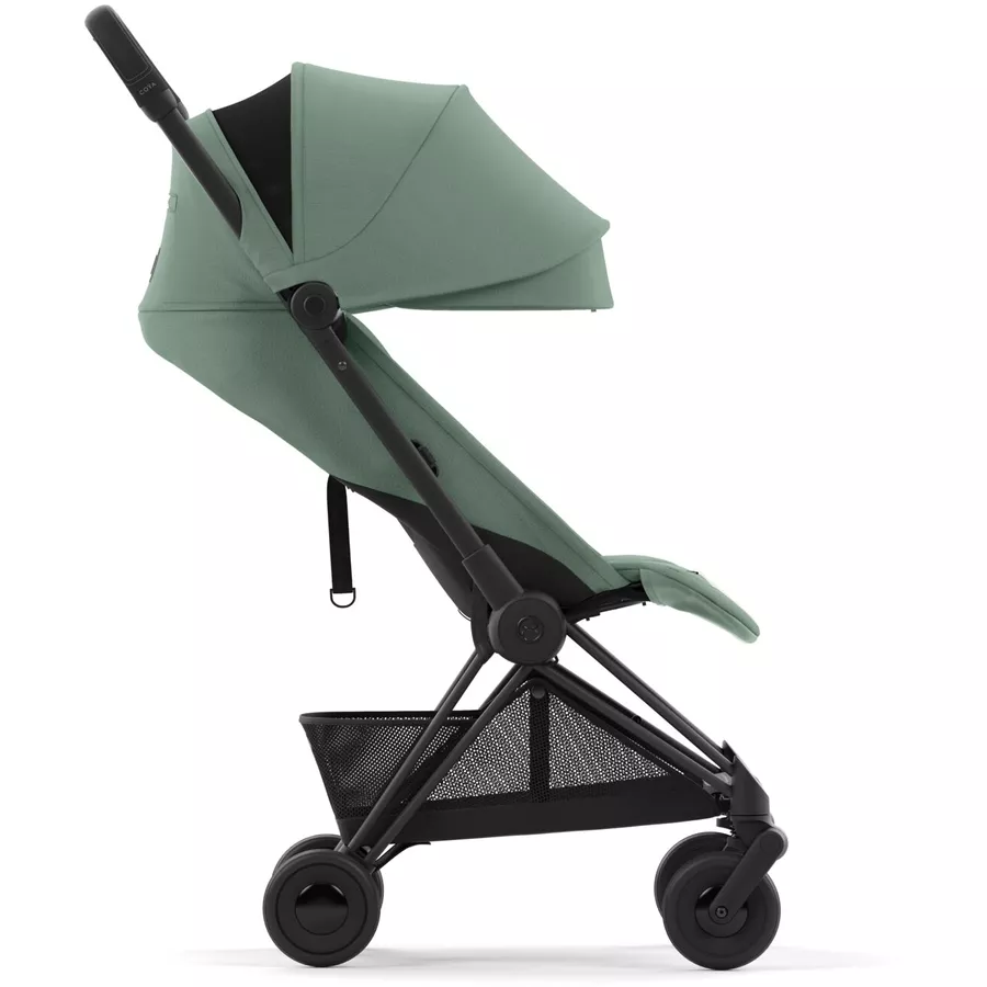 cybex PLATINUM Buggy Coya Matt Black Leaf Green