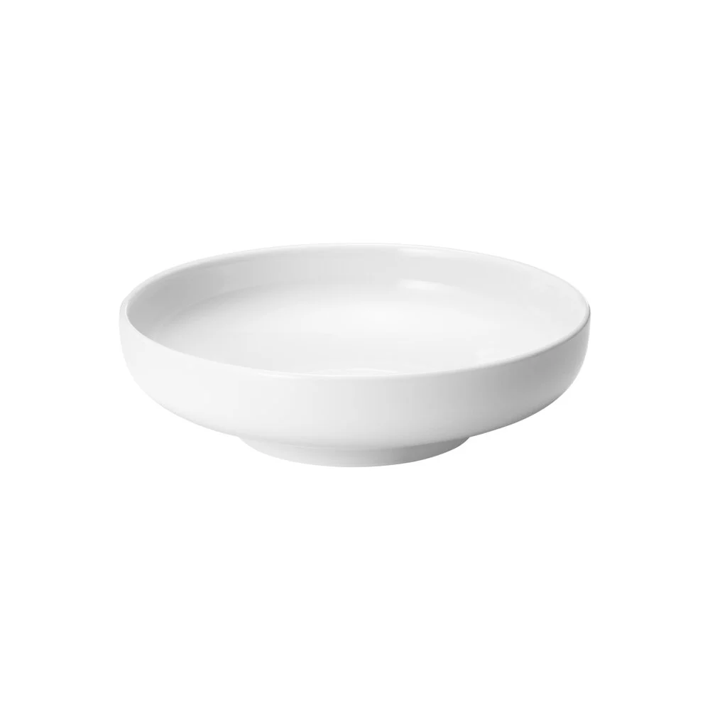 Georg Jensen  Koppel dyb tallerken, hvid - Ø15 cm.