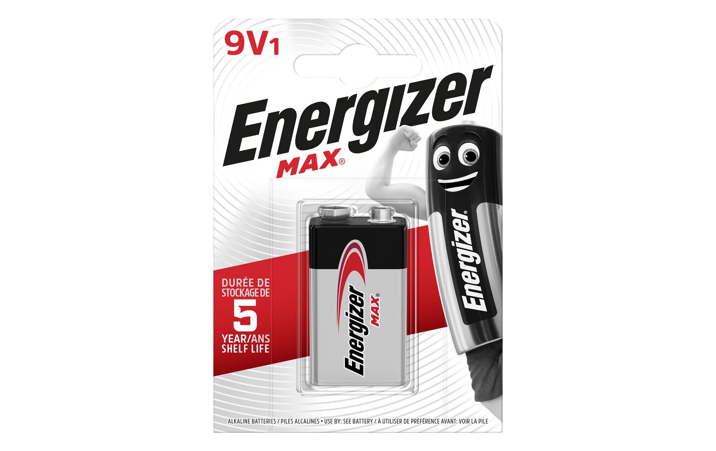 Batterie MAX 9V E-Block , 1 StückTyp 6LP3146 / 9V E-Block / 9V, 1 Stück