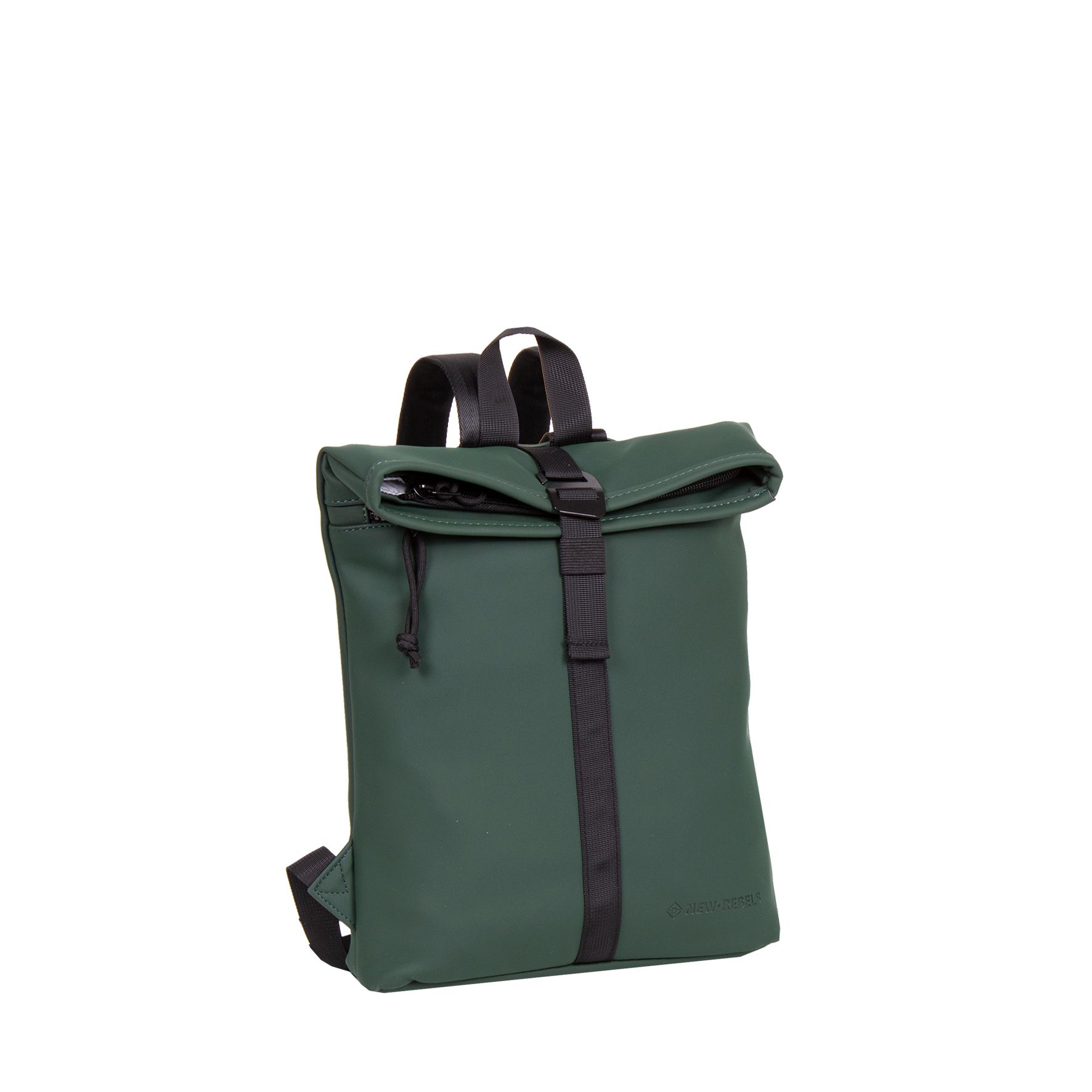 New Rebels Mart Los Angeles Rolltop Backpack Mini Dark Green