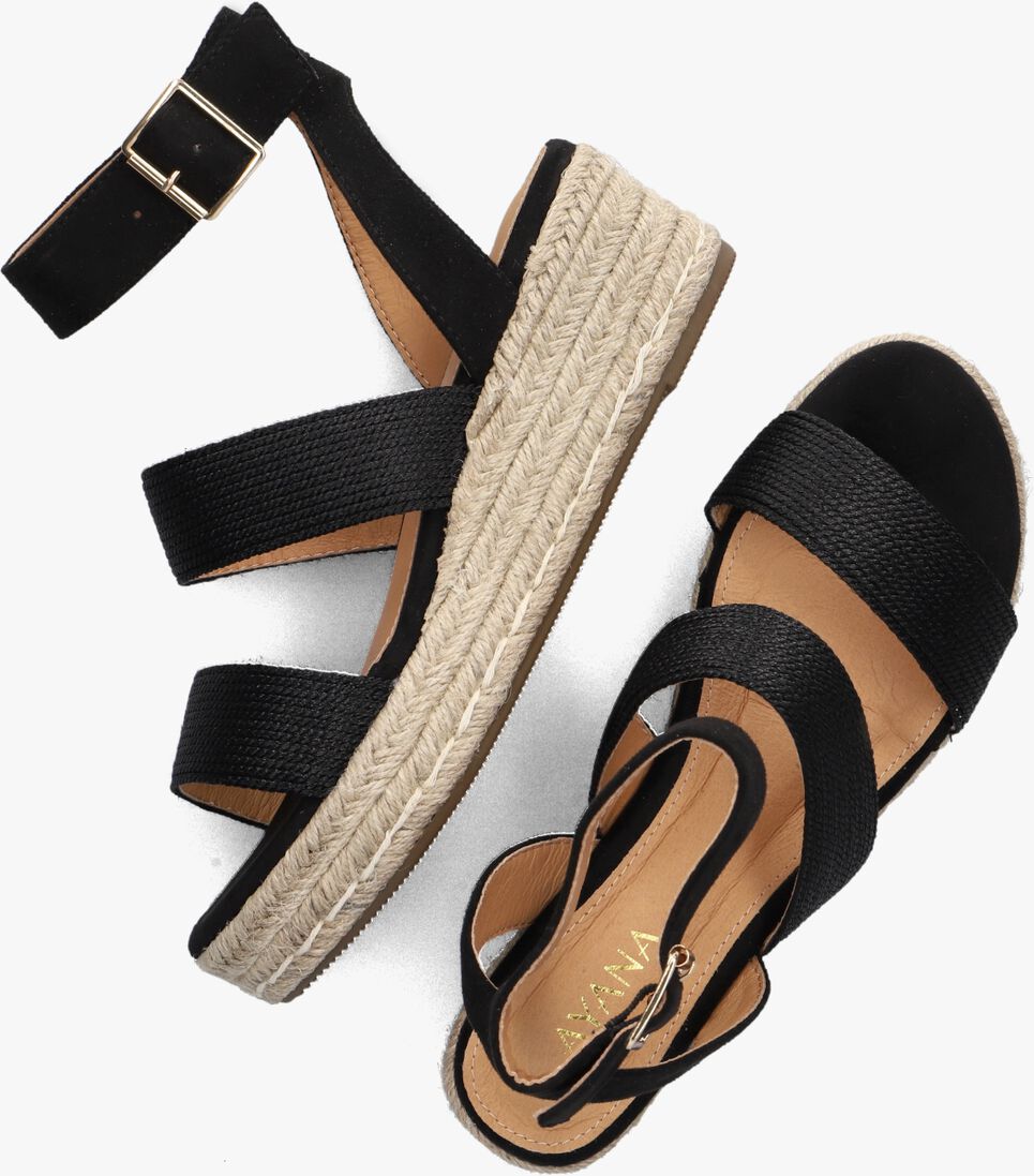zwarte ayana sandalen met hak 0047-17k