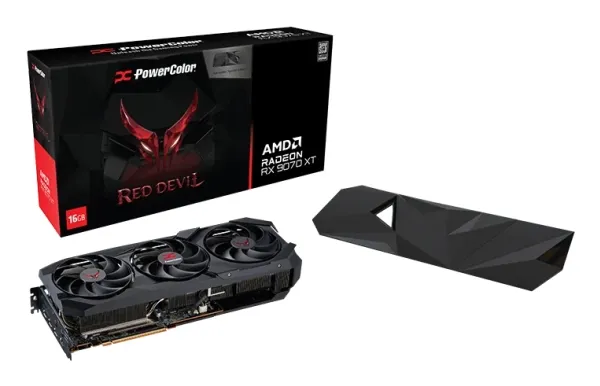 PowerColor Red Devil Radeon RX 9070 XT Backplate Special Edition, Radeon RX 9070 XT, 16 GB, GDDR6, 256 bit, 7680 x 4320 pixel, PCI Express x16 5.0