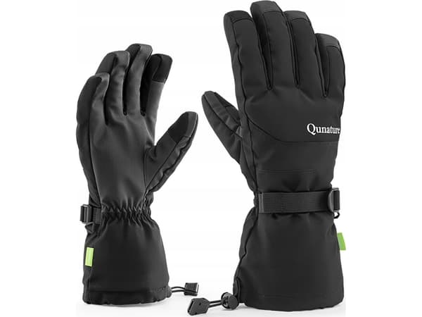 Black Diamond Qunature Ski Gloves - Finger Style Black M