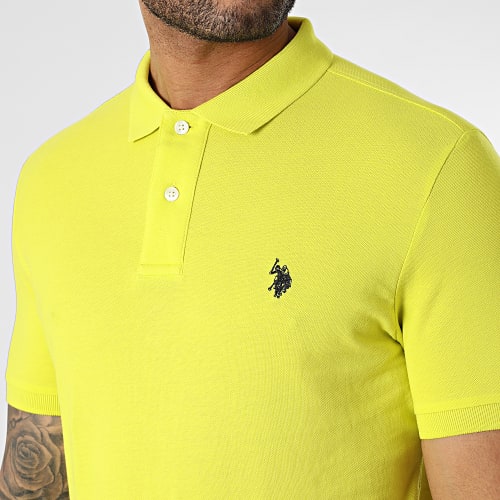 Polo Manches Courtes King Jaune