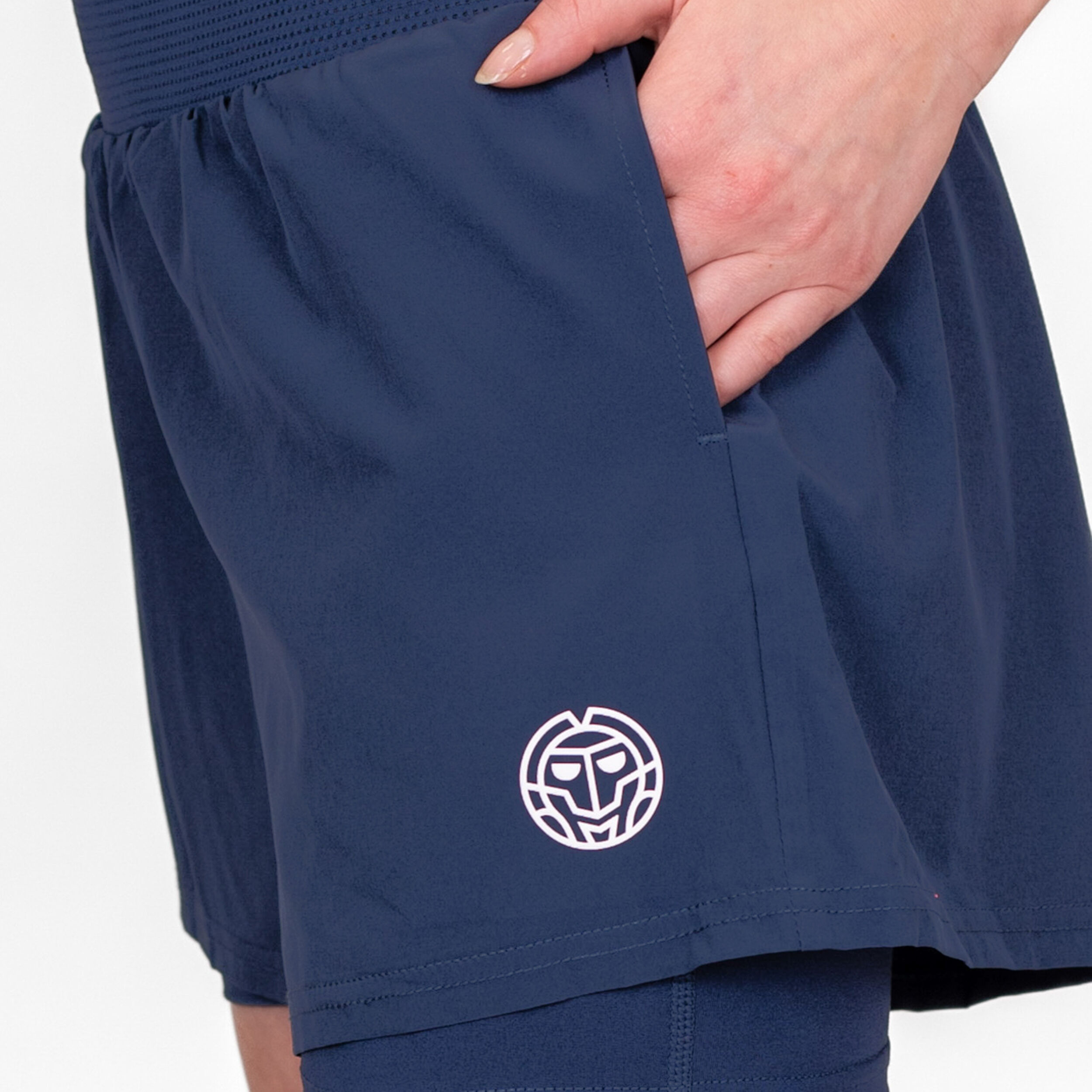 BIDI BADU Crew 2in1 Shorts Filles - Bleu Foncé