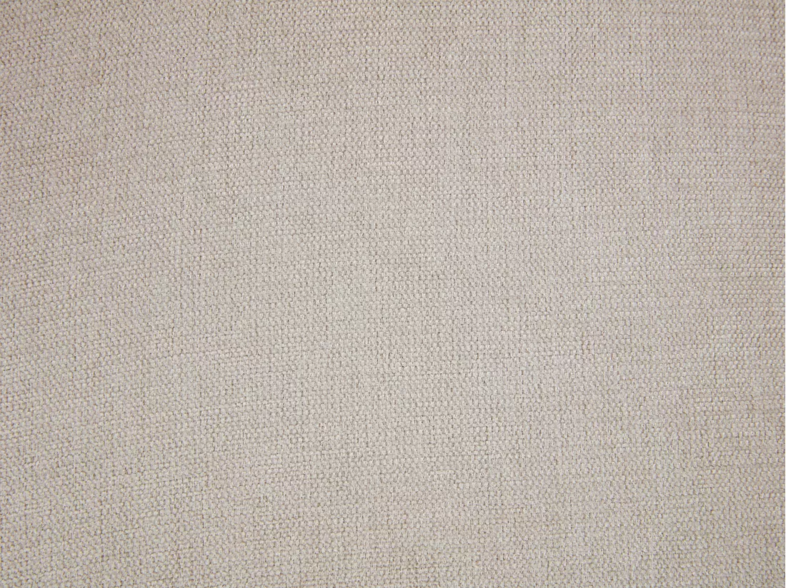 Lot de 2 tabourets de bar en tissu et métal noir - Hauteur réglable - Beige - LILAYA