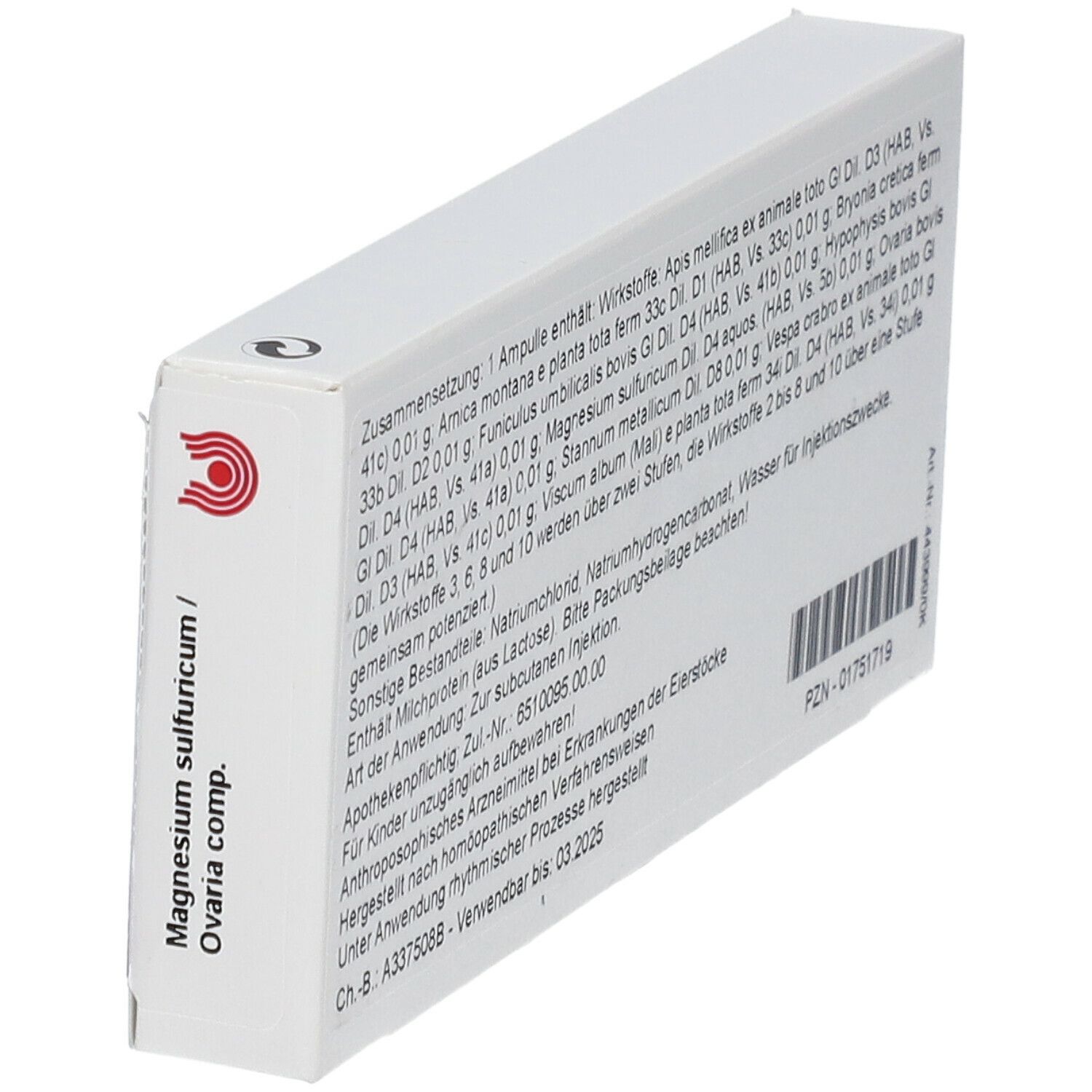 WALA® Magnesium SULFURICUM/ Ovaria Comp. Ampullen