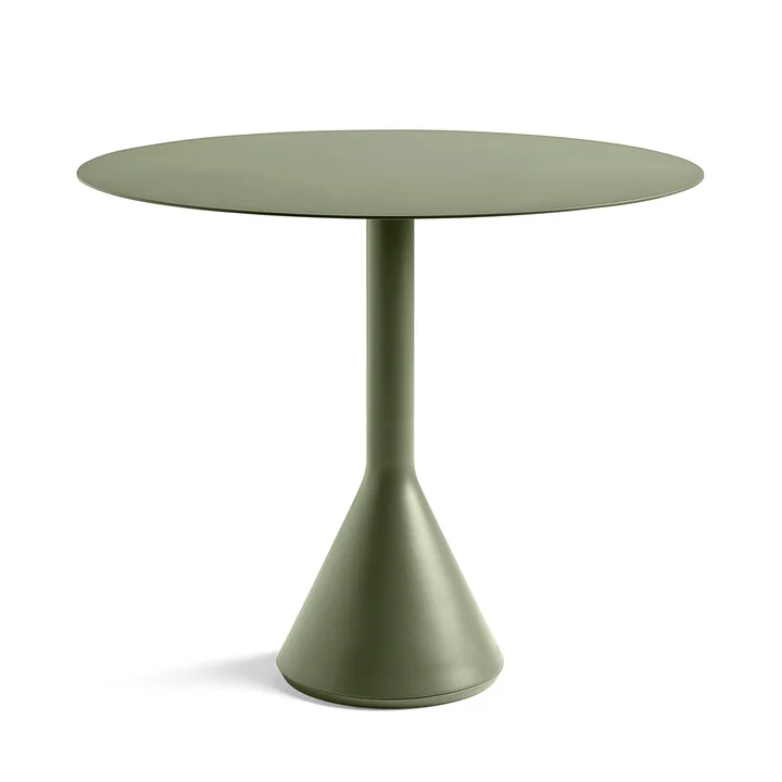 HAY - Palissade Cone Tisch Ø 90 x H 74 cm, anthrazit