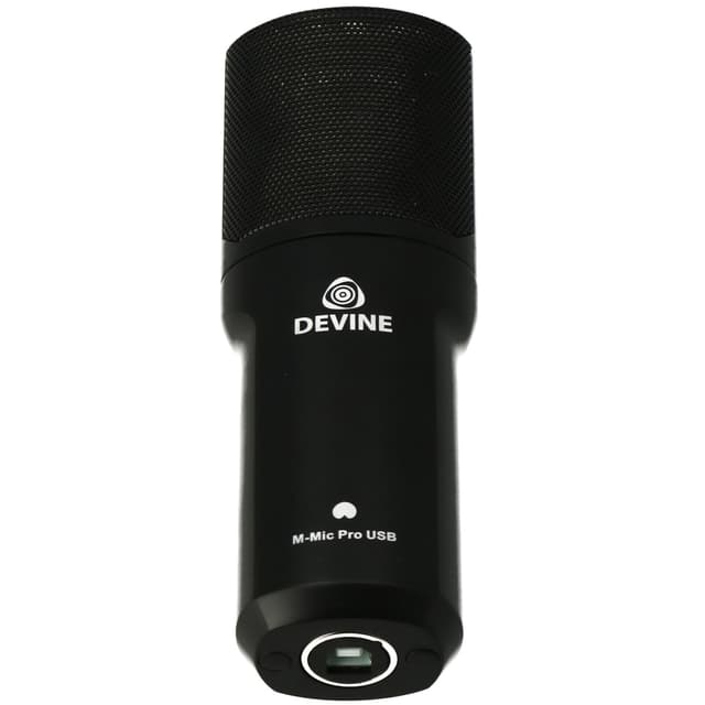 Devine M-Mic PRO Mikrofon (USB), Sort