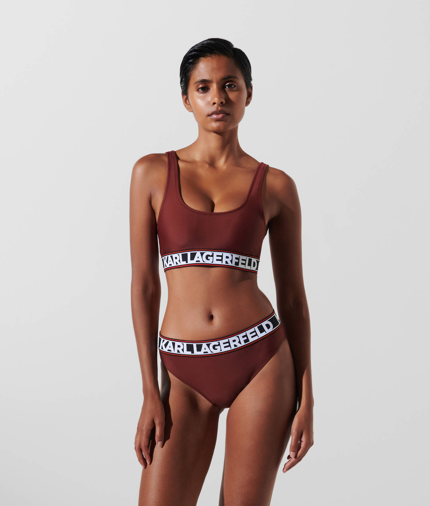 HAUT DE BIKINI AVEC LOGO KARL