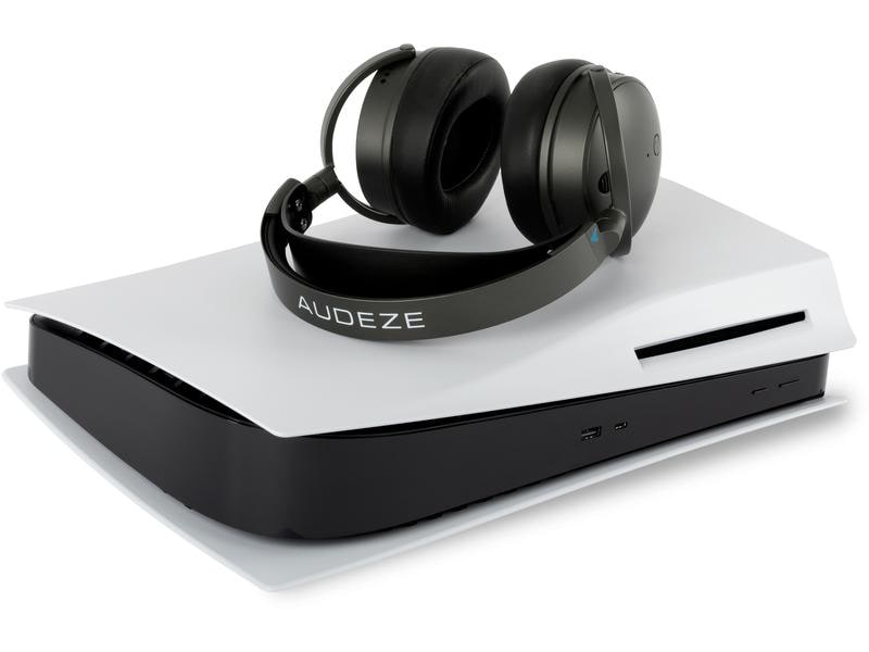 Audeze Headset Maxwell für PlayStation Schwarz Drahtloses Gaming-Headset für PlayStation, PC, Mac, iOS, Android