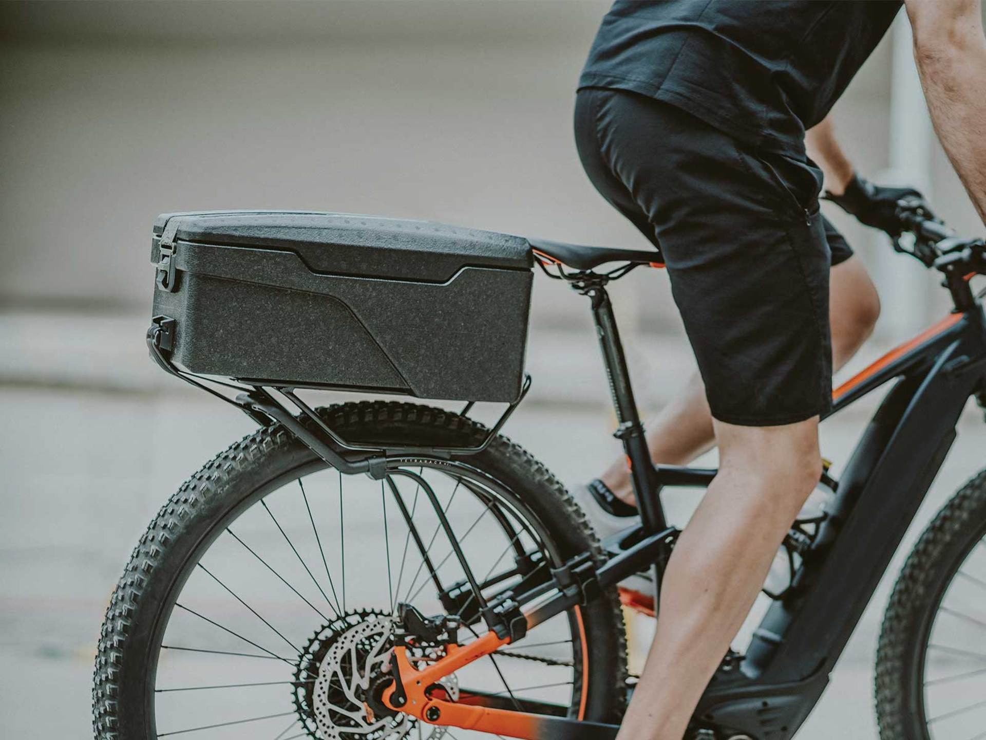 Topeak E-Xplorer TrunkBox Batterij Opbergbox Zwart