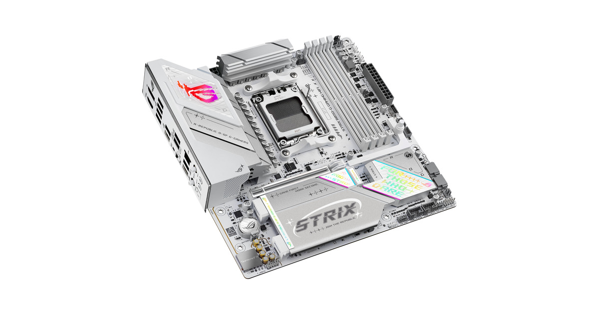 ASUSROG STRIX B850-G GAMING WIFI socket AM5 moederbord  (2.5 GbE-LAN, Wi-Fi 7, BT, Sound, µATX)