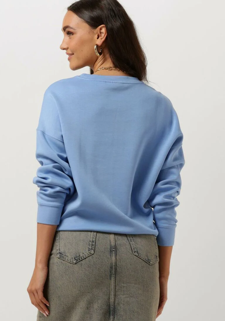 MSCH COPENHAGEN donkerblauwe msch copenhagen trui mschima q sweatshirt