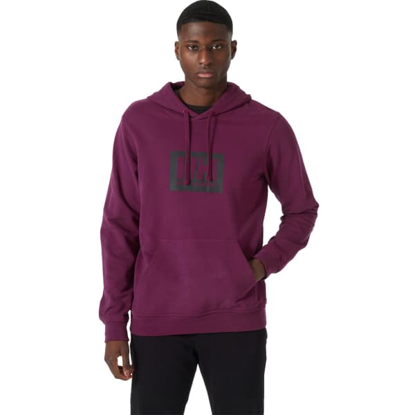Sweatshirt HELLY HANSEN BOX HOODIE DARK MAGENTA