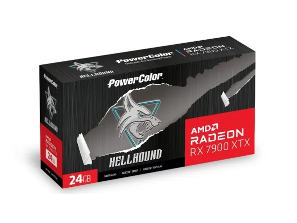PowerColor RADEON RX 7900 XTX - Grafikkort - Radeon RX 7900 XTX - 24 GB GDDR6 - PCIe 4.0 - 3 x DisplayPort, HDMI