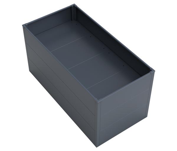 KGT Stahl-Hochbeet Urban Grow, anthrazit/grau