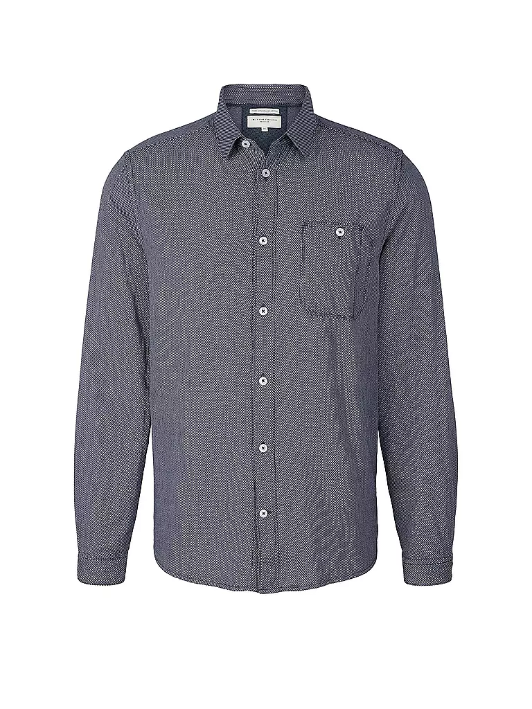 TOM TAILOR Hemd dunkelblau